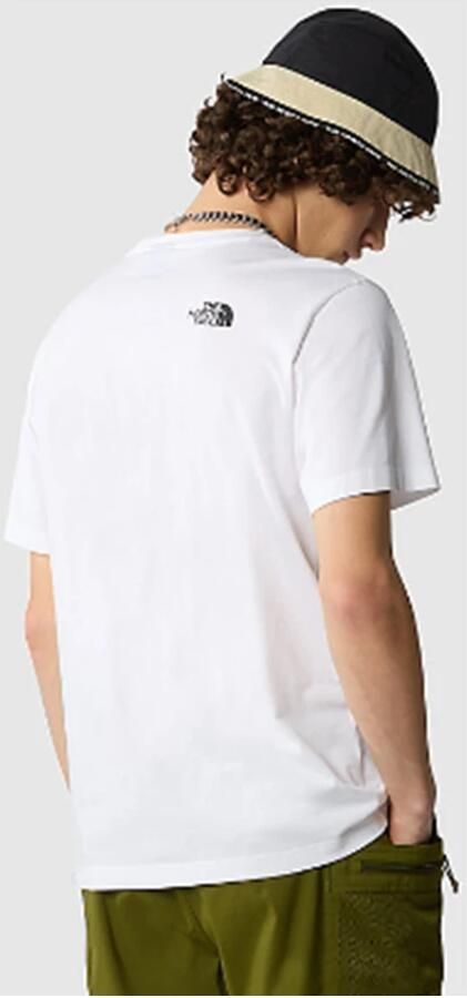 The North Face T-shirt NF0A87NG M SS SIMPLE DOME-FN41 TNF WHITE - Foto 2