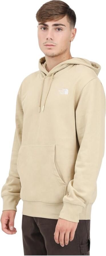The North Face Beige hoodie met geborduurd logo Beige Heren - Foto 3