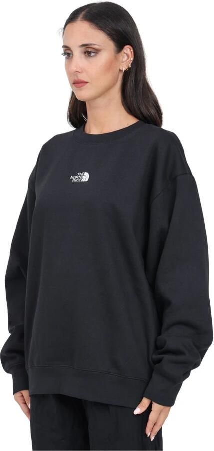The North Face Essentiële Zwarte Crewneck Sweater Black Dames - Foto 3