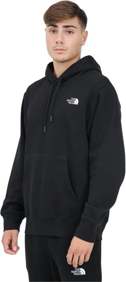 The North Face Essentiële Zwarte Hoodie Sweater Black Heren - Foto 2