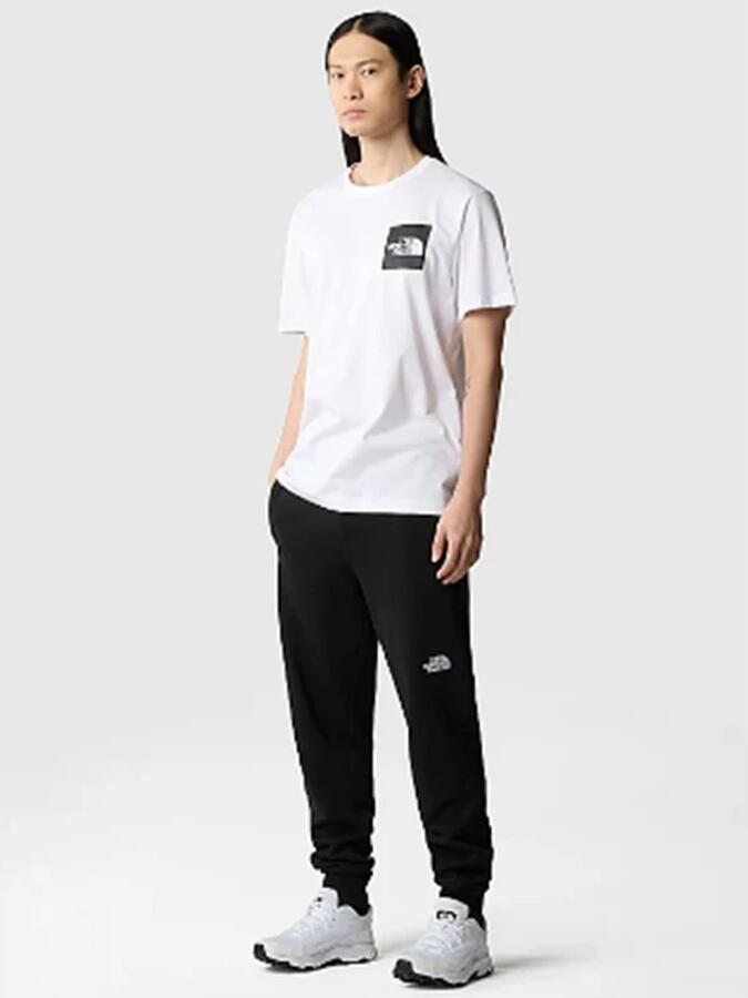 The North Face Witte Fijne Ronde Hals T-shirt White Heren - Foto 2