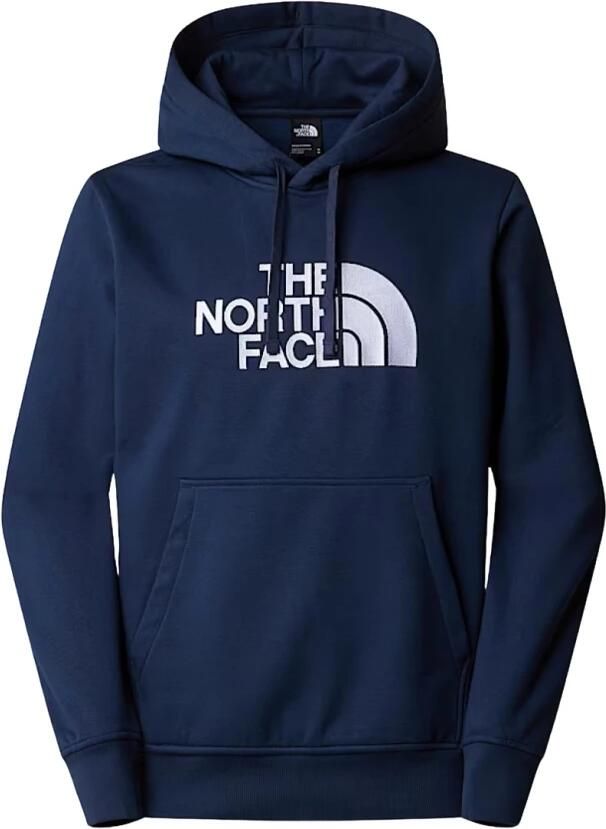 The North Face Geborduurde logo hoodie Blauw Blue Heren - Foto 4