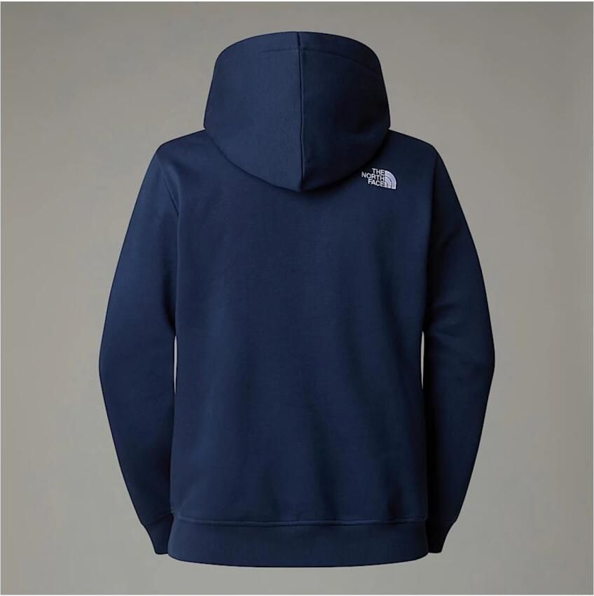 The North Face Geborduurde logo hoodie Blauw Blue Heren - Foto 2