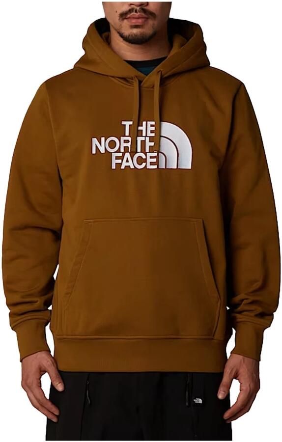 The North Face Geborduurde logo hoodie Bruin Brown Heren - Foto 3
