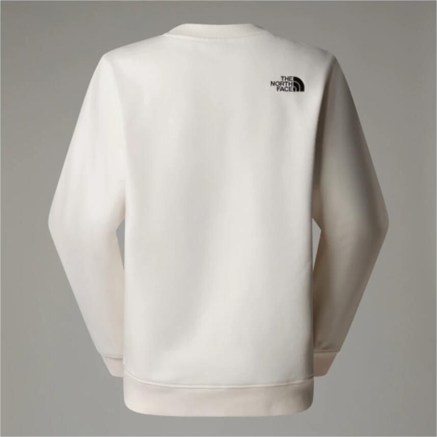 The North Face Geborduurde Logo Sweater White Heren