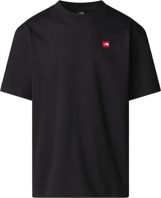 The North Face Oversized T-shirt van pure wol met labelprint