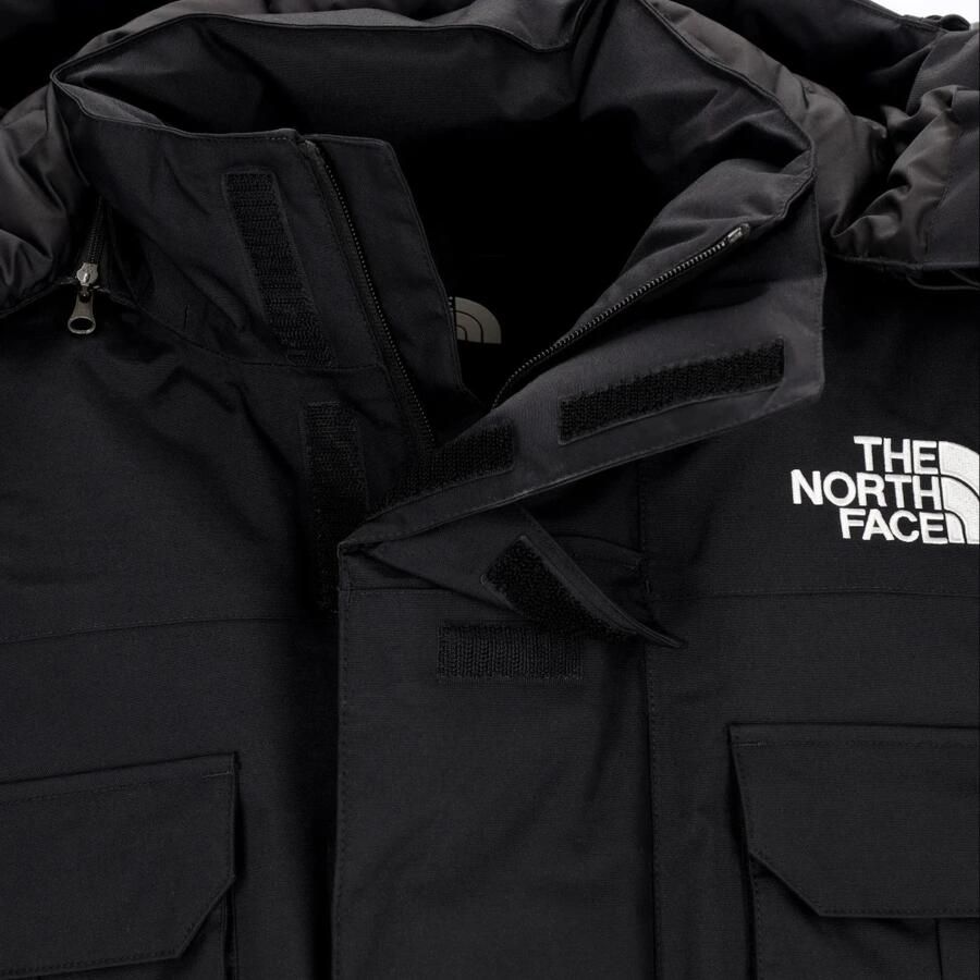 The North Face Geïsoleerde Parka Heren Lange Jas Zwart Black Heren