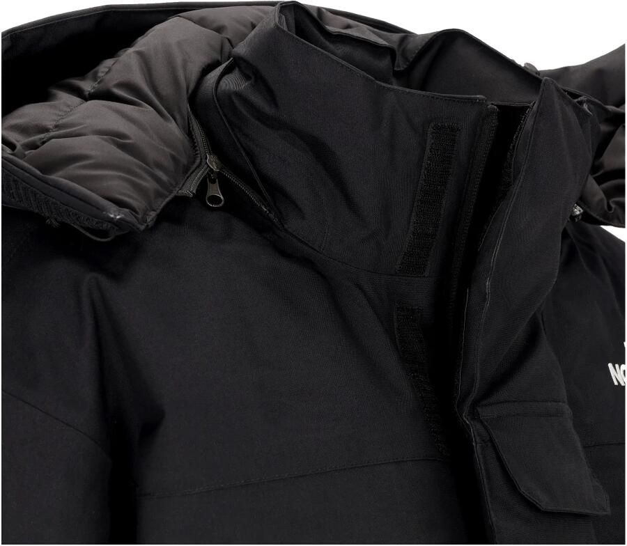 The North Face Geïsoleerde Parka Heren Lange Jas Zwart Black Heren - Foto 4