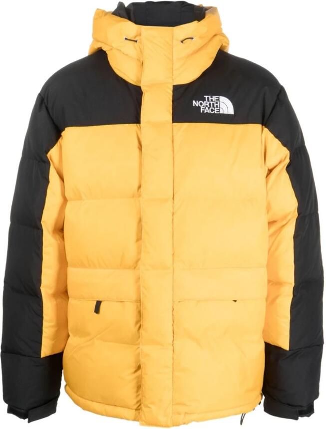 The North Face Stijlvolle en warme heren donsjas in Summit Gold Black Yellow Heren - Foto 5