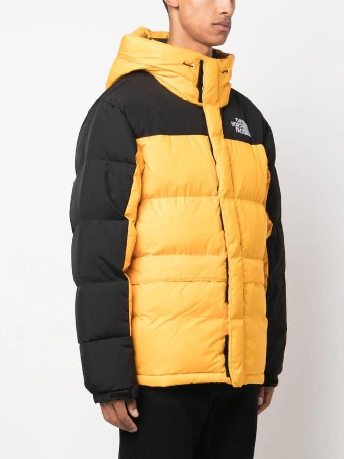 The North Face Stijlvolle en warme heren donsjas in Summit Gold Black Yellow Heren - Foto 3