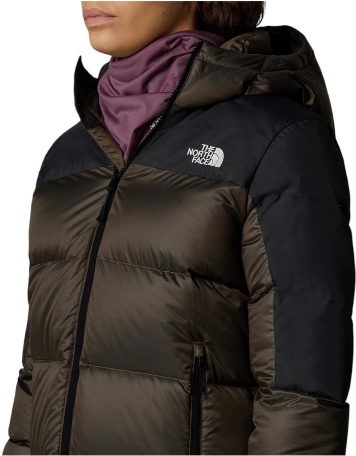 The North Face Gewatteerde jas met capuchon en gerecyclede isolatie Brown Dames - Foto 2