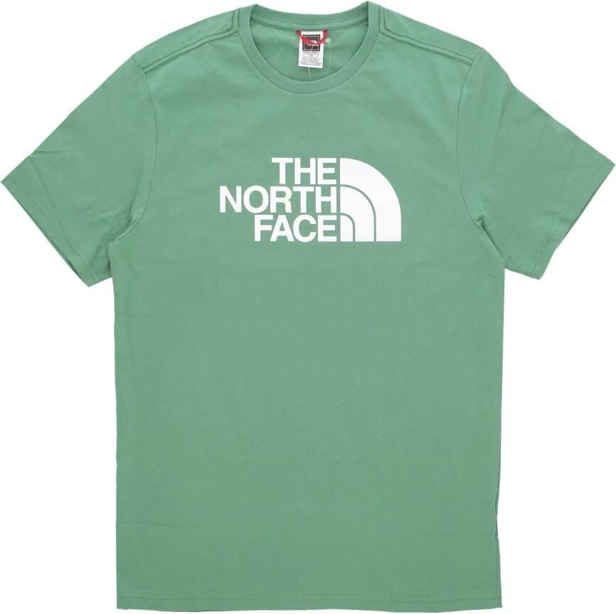 The North Face Groene Easy Tee Korte Mouw T-shirt Green Heren