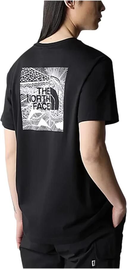 The North Face T-shirt NF0A87NV M SS BOX NSE-JK31 BLACK - Foto 2
