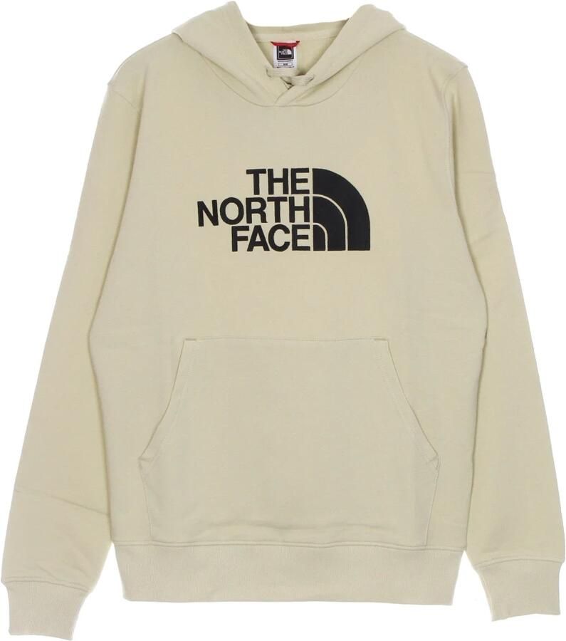 The North Face Lichtgewicht hoodie met kangoeroezak Beige Heren