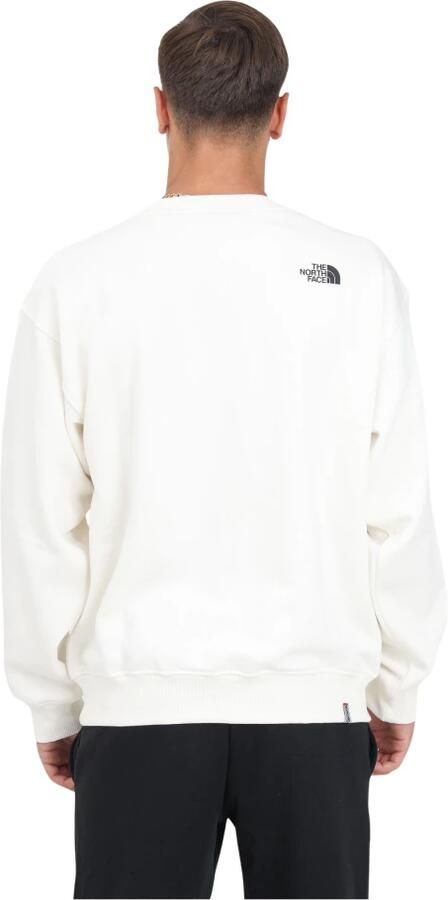 The North Face Oversized Witte Crewneck Sweater White Heren - Foto 2
