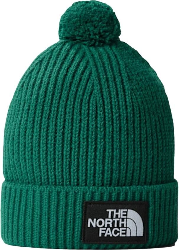 The North Face Pom Muts Groen Green Unisex