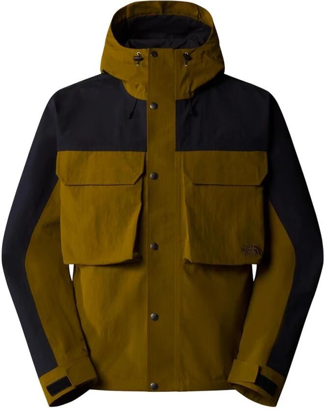 The North Face Regenjas in mosgroen Green Heren