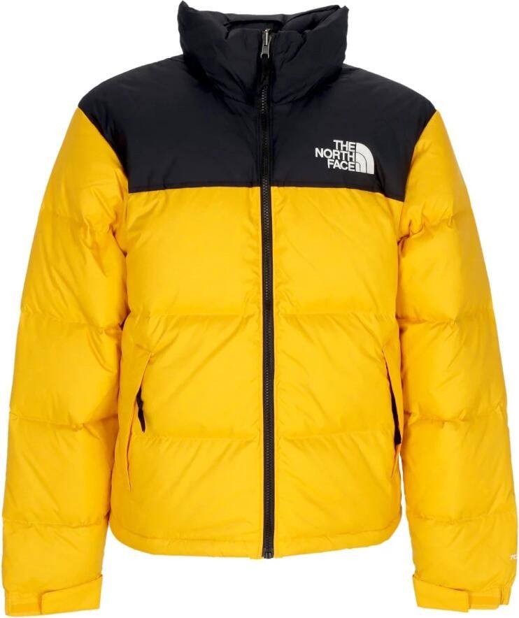 The North Face Retro Nuptse Jas in Summit Gold Zwart Yellow Heren - Foto 3
