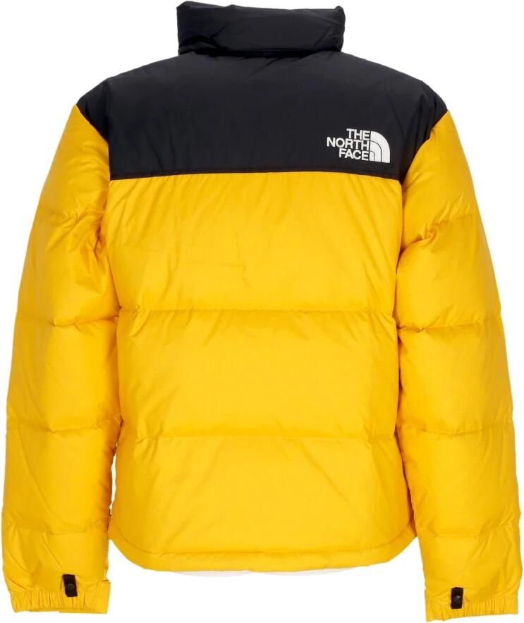 The North Face Retro Nuptse Jas in Summit Gold Zwart Yellow Heren - Foto 2