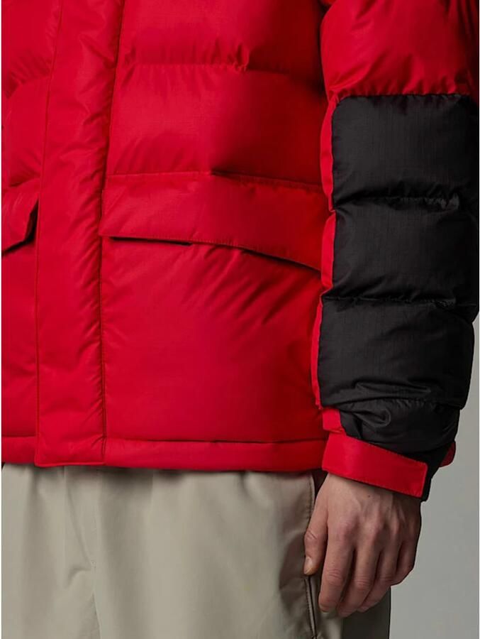 The North Face Rode Gewatteerde Limbara Jas Red Heren