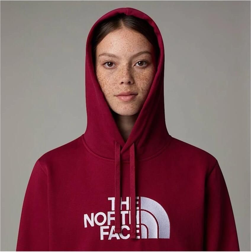 The North Face Rode Logo Hoodie Red Dames - Foto 2