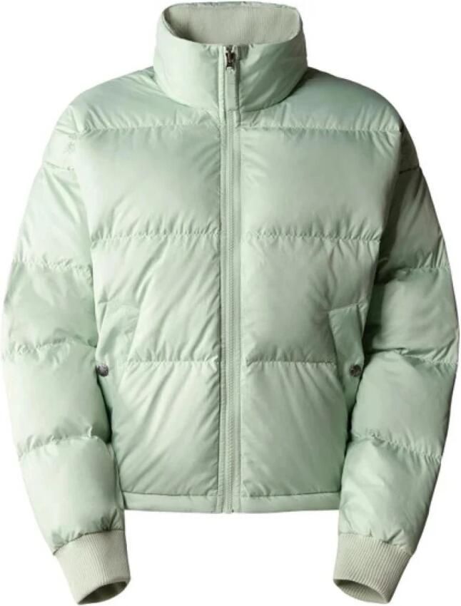 The North Face Stijlvolle Pufferjas Groen Lichtgewicht Green Dames - Foto 3