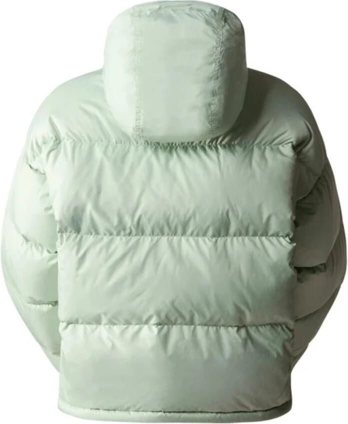 The North Face Stijlvolle Pufferjas Groen Lichtgewicht Green Dames