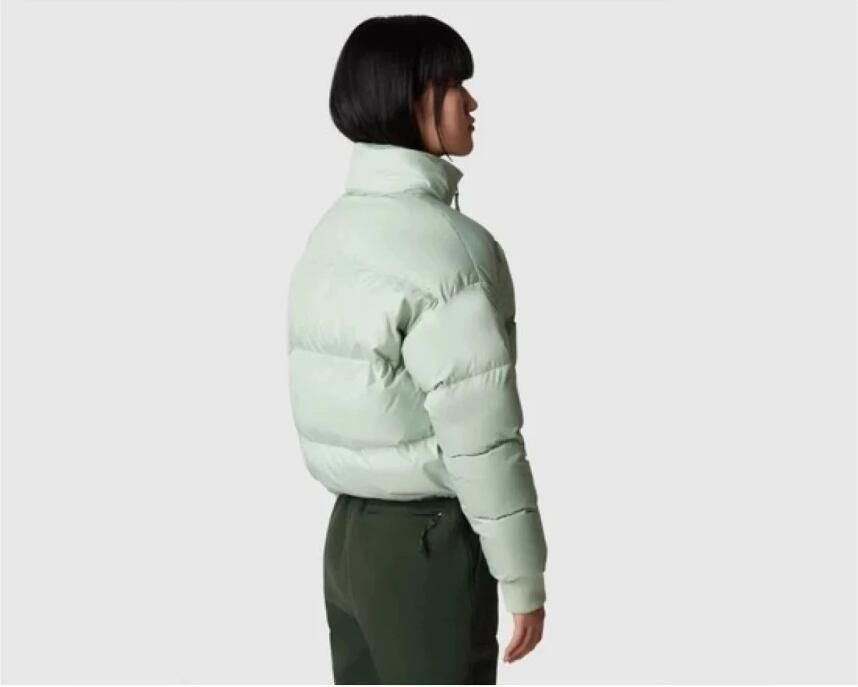 The North Face Stijlvolle Pufferjas Groen Lichtgewicht Green Dames - Foto 2