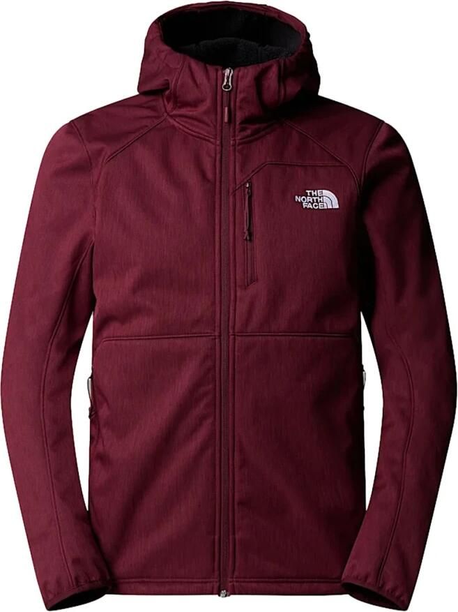 The North Face Winddichte Hooded Softshell Jas Quest Purple Heren