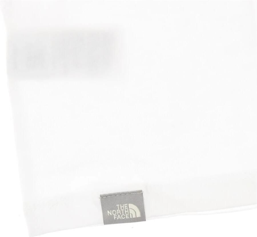 The North Face Logo Print Boxy-Fit Cropped Tee White Dames - Foto 3