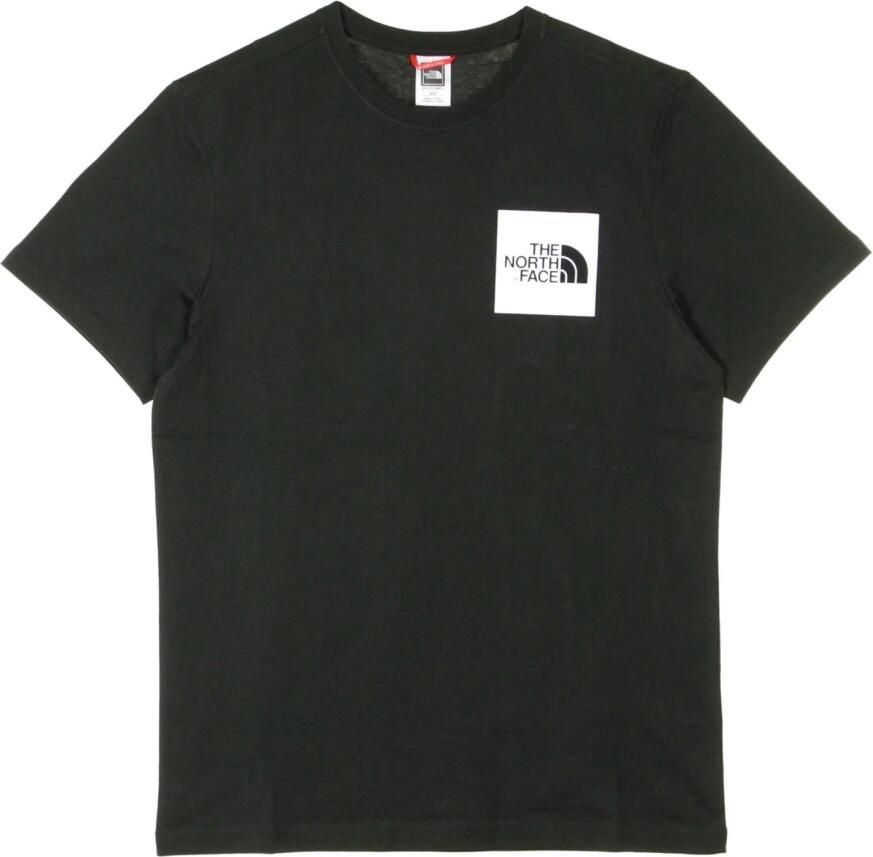 The North Face Heren Korte Mouw Fijne Tee Zwart Heren - Foto 2