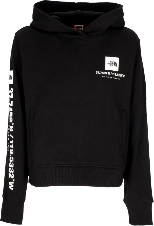 The North Face Zwarte Lichtgewicht Hoodie Crop Hoodie Black Dames - Foto 3