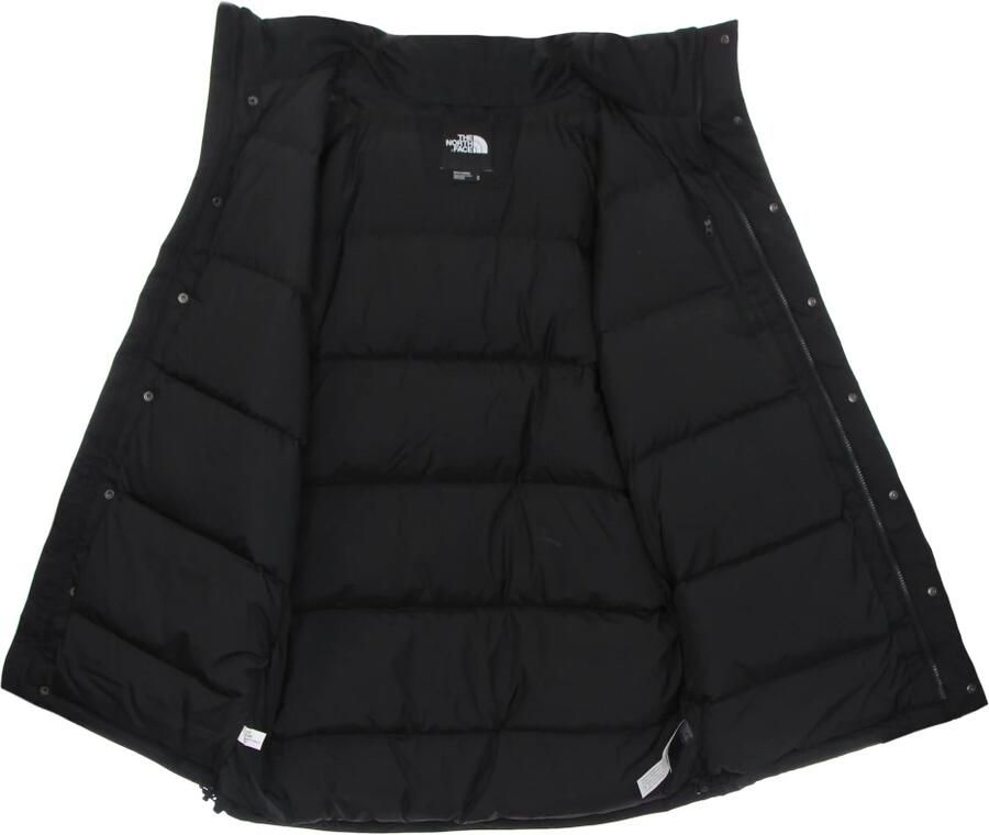 The North Face Zwarte Waterdichte Lange Jas met Bontkraag Black Heren - Foto 8