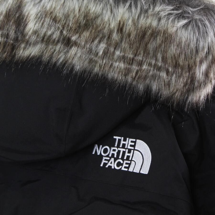The North Face Zwarte Waterdichte Lange Jas met Bontkraag Black Heren - Foto 5