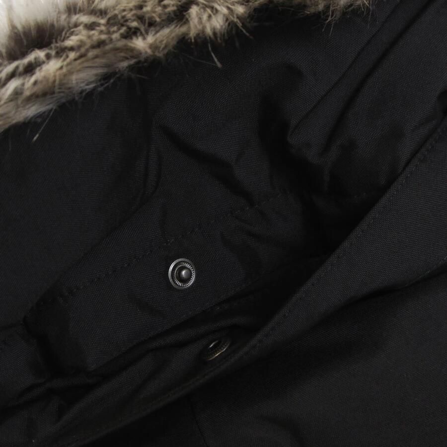 The North Face Zwarte Waterdichte Lange Jas met Bontkraag Black Heren - Foto 6