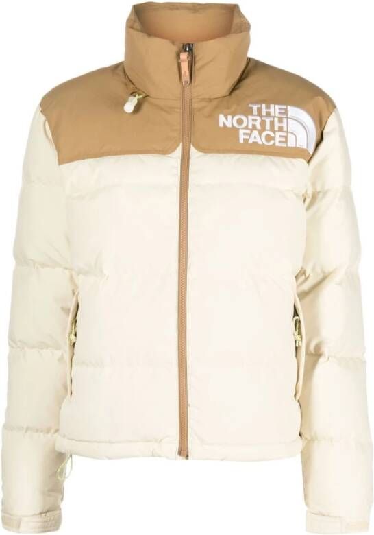 The North Face Theorth Face Coats Cream Beige Dames