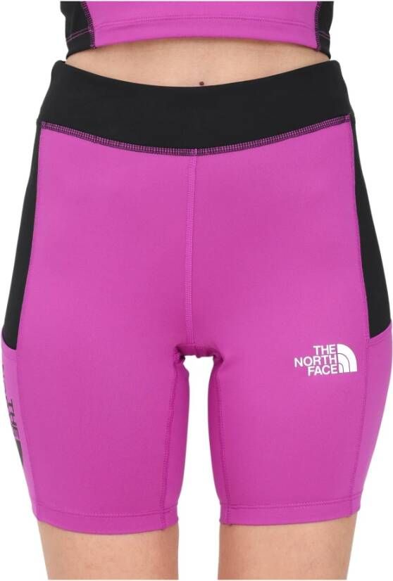 The North Face Training Shorts Purple Dames