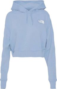 The North Face Trend Crop Hoodie Blauw Dames