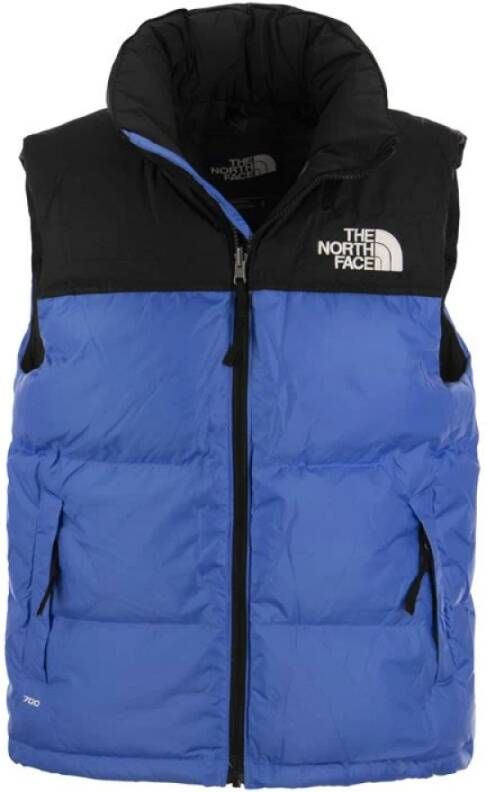 The North Face Vests Blauw Heren