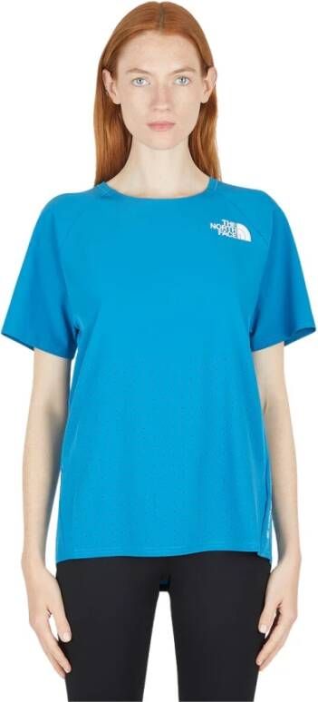 The North Face Vluchtgewichtloos t-shirt Blauw Dames