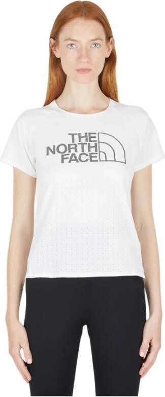 The North Face Vluchtgewichtloos t-shirt Wit Dames