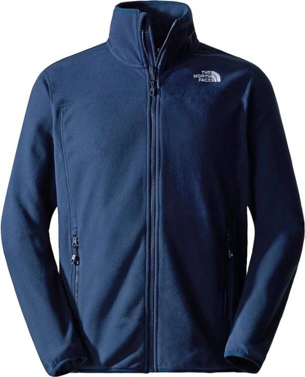 The North Face Warm en comfortabel fleece vest met ritssluiting Blauw Heren