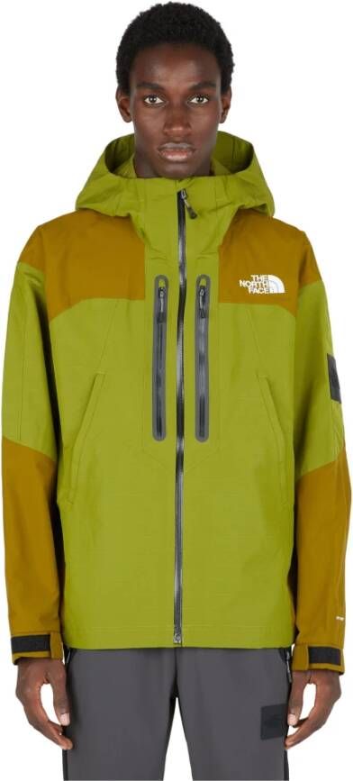 The North Face Waterafstotende Jas met Logo Print Groen Heren