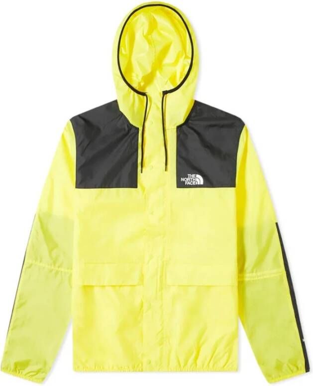 The North Face Wind Jackets Yellow Heren