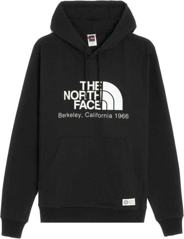 The North Face Zwarte Heren Hoodie Milieuvriendelijke Stijl Zwart Heren