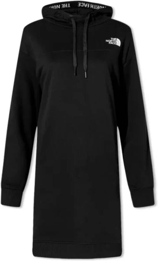 The North Face Zwarte hoodie jurk Zumu Zwart Dames