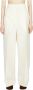 The Row Wol-zijden pantalon White Dames - Thumbnail 1