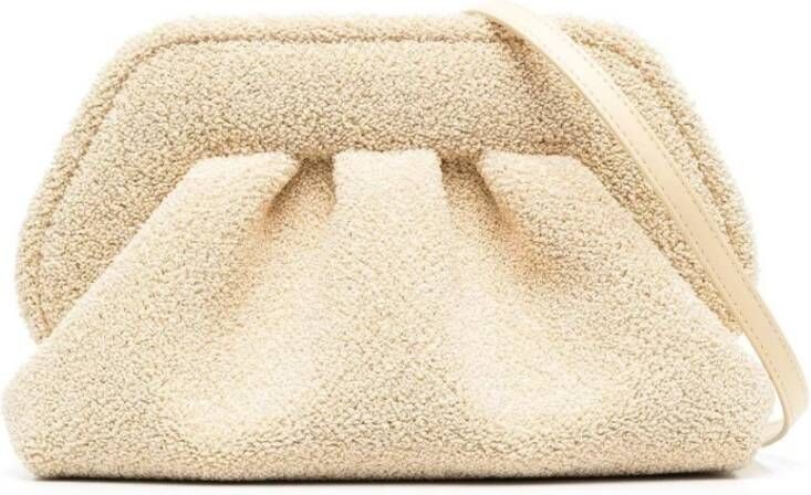 THEMOIRè Crème spons bios clutch Beige Dames
