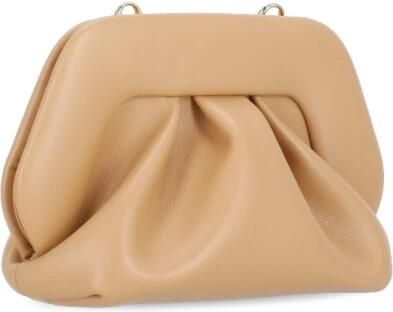Themoirè Clutches Brown Vegan Leather Gea Vegan Clutch Bag in bruin - Foto 5