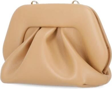 Themoirè Clutches Brown Vegan Leather Gea Vegan Clutch Bag in bruin - Foto 6